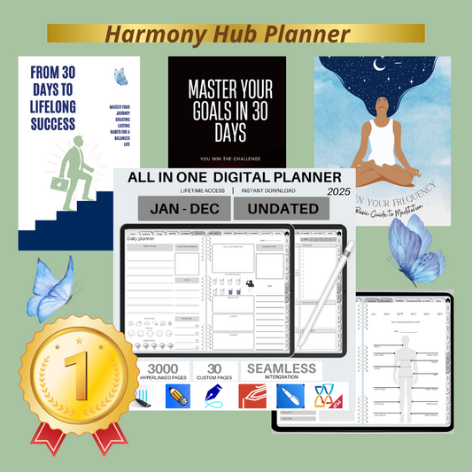 Harmony Hub Planner: The Balanced Life Bundle